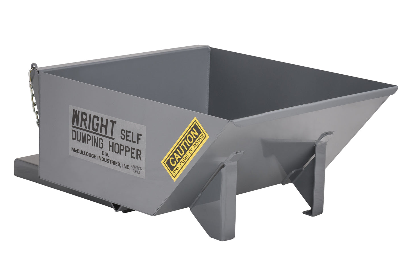 Low-Profile Self-Dumping Hopper