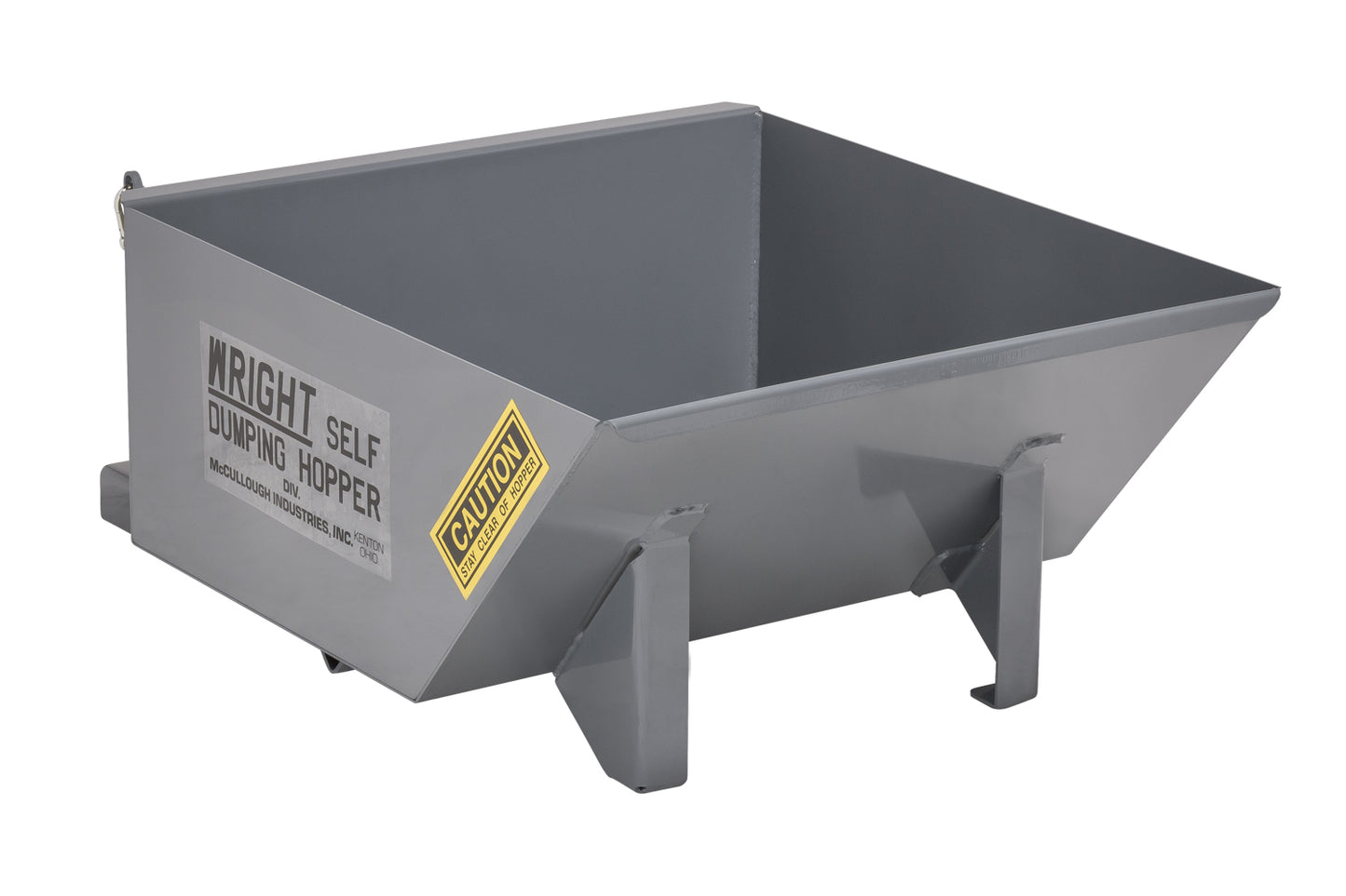 Low-Profile Self-Dumping Hopper