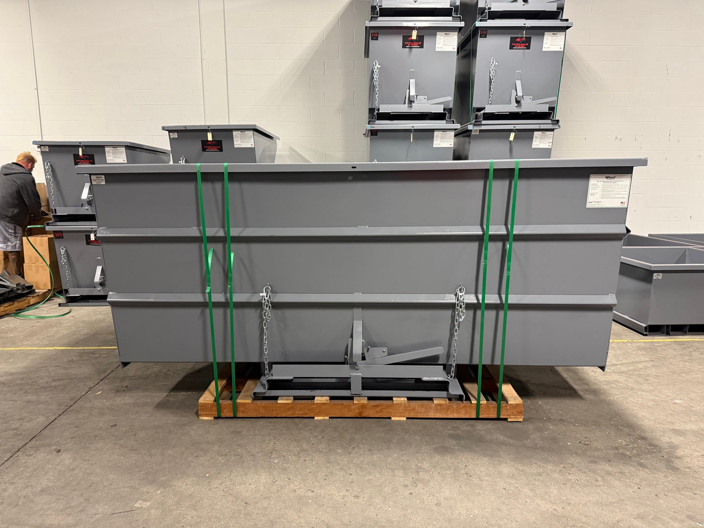 Heavy-Duty Self-Dumping Hopper