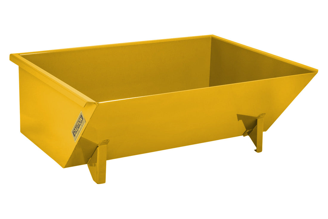 low-profile self-dumping hopper 