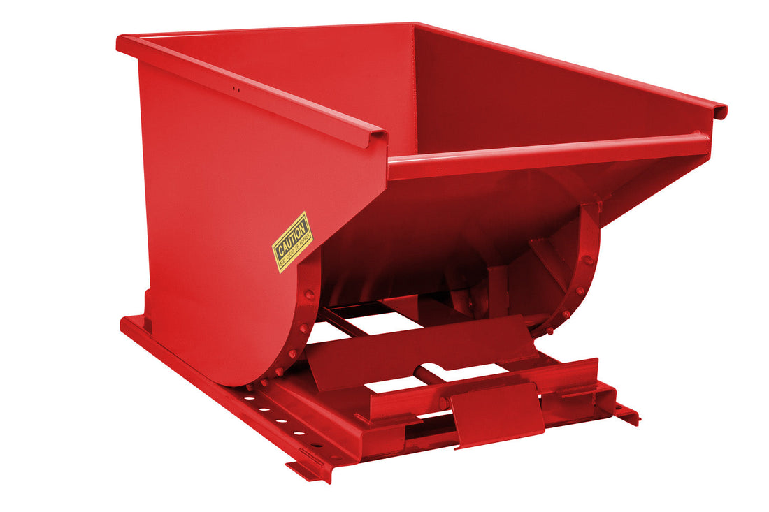 guide to safely using a self-dumping hopper