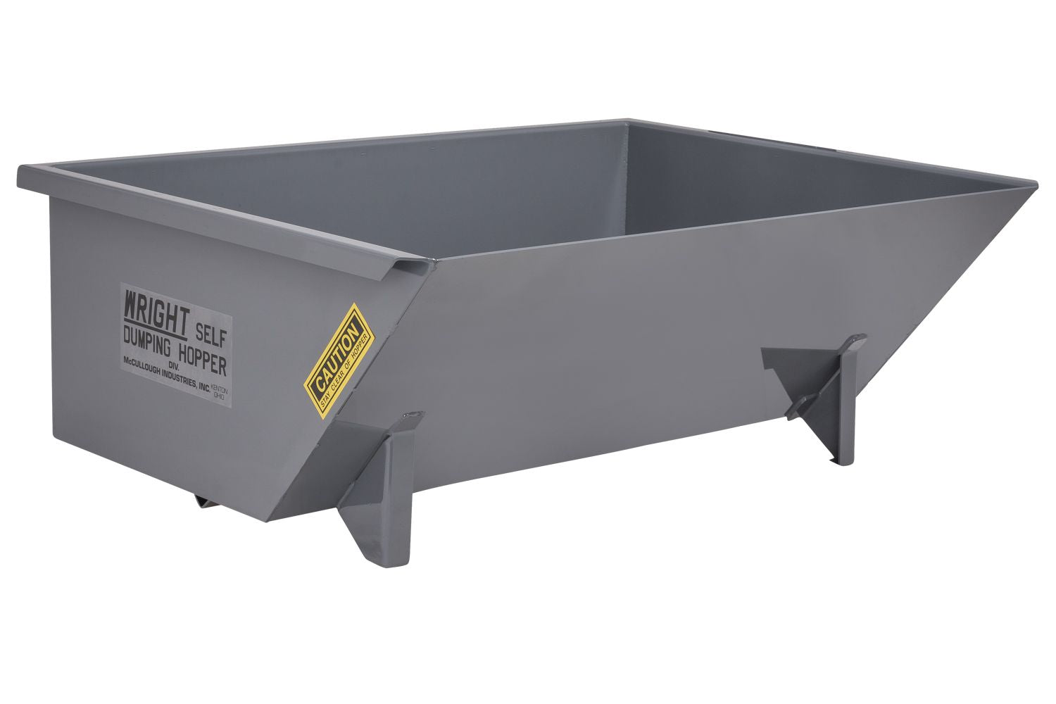 low-profile hopper