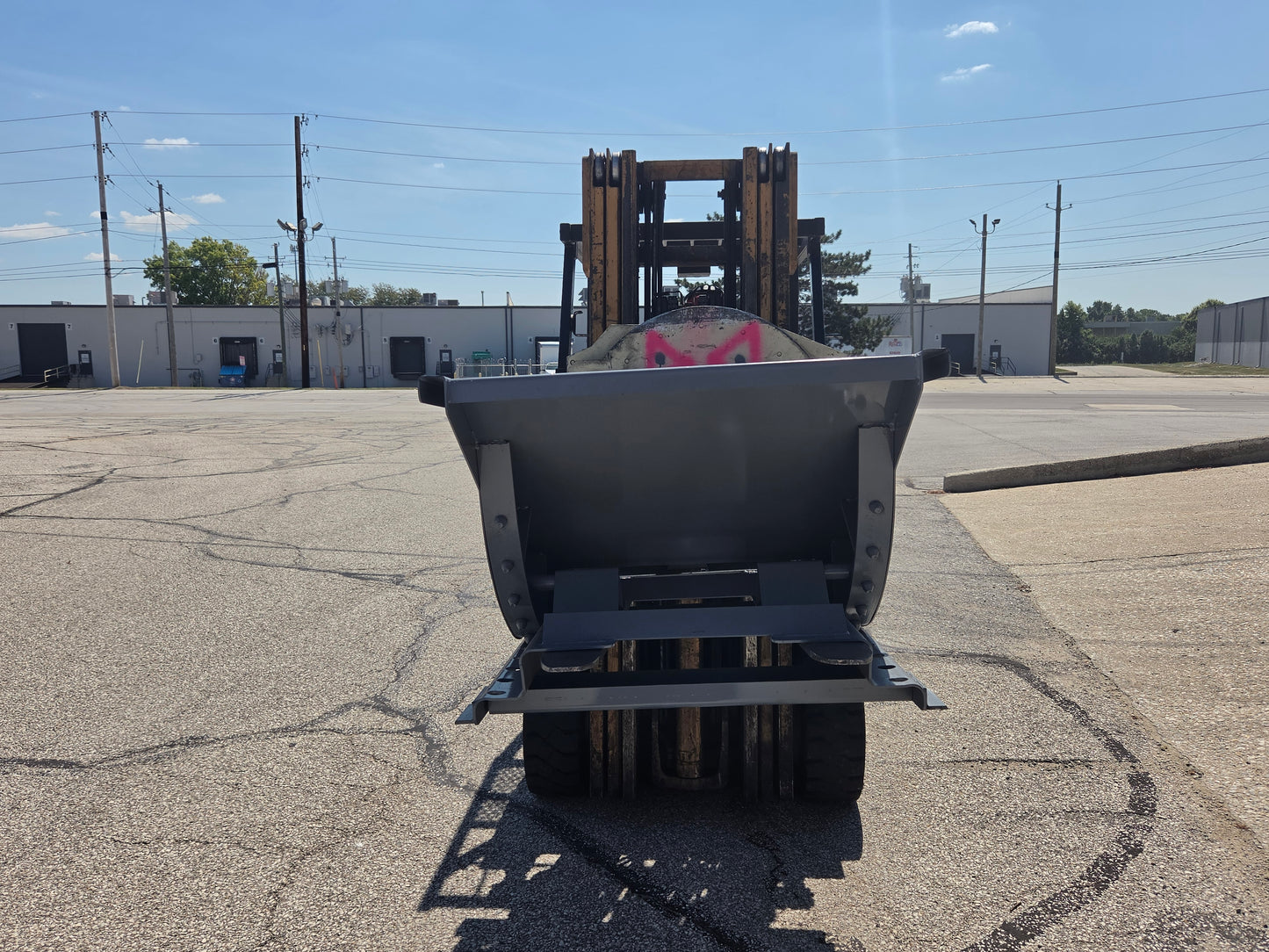1/4-Yard Dumping Hopper